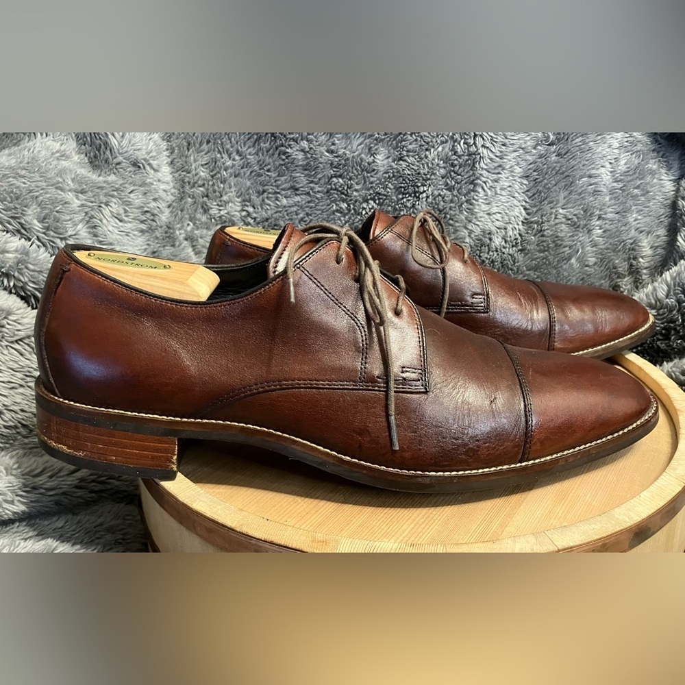 EUC - Cole Haan Men's Lennox Hill Oxford Dress Shoe - Sz 12M - Picture 9 of 13